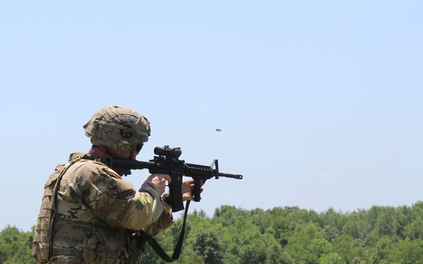 Red Knight Battalion Conduct Rifle Qualification at Fort Campbell