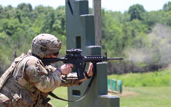 Red Knights Conduct Rifle Qualification at Fort Campbell