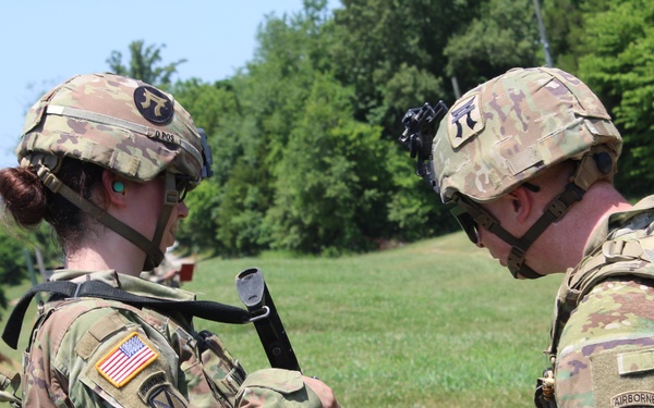 Red Knights Conduct Rifle Qualification at Fort Campbell