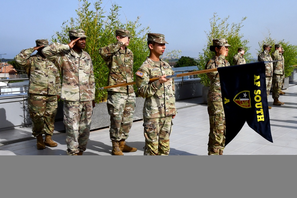 Allied Forces South Battalion, Change of Command Ceremony