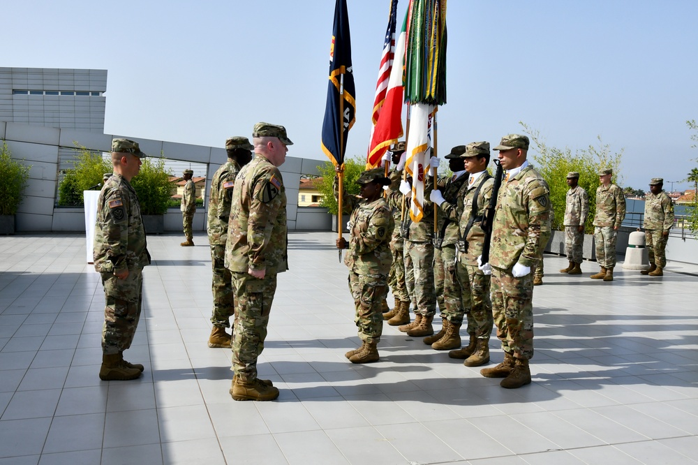 Allied Forces South Battalion, Change of Command Ceremony