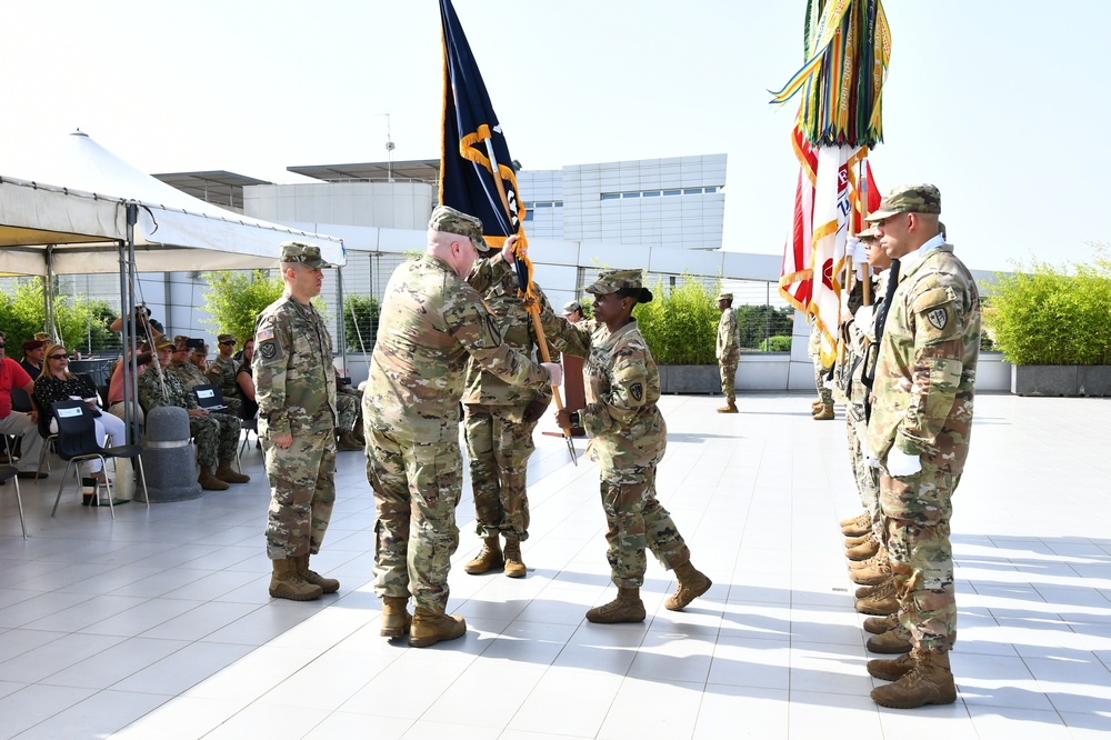 Allied Forces South Battalion, Change of Command Ceremony