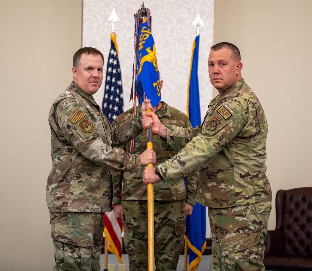 375th Security Forces Squadron Change of Command