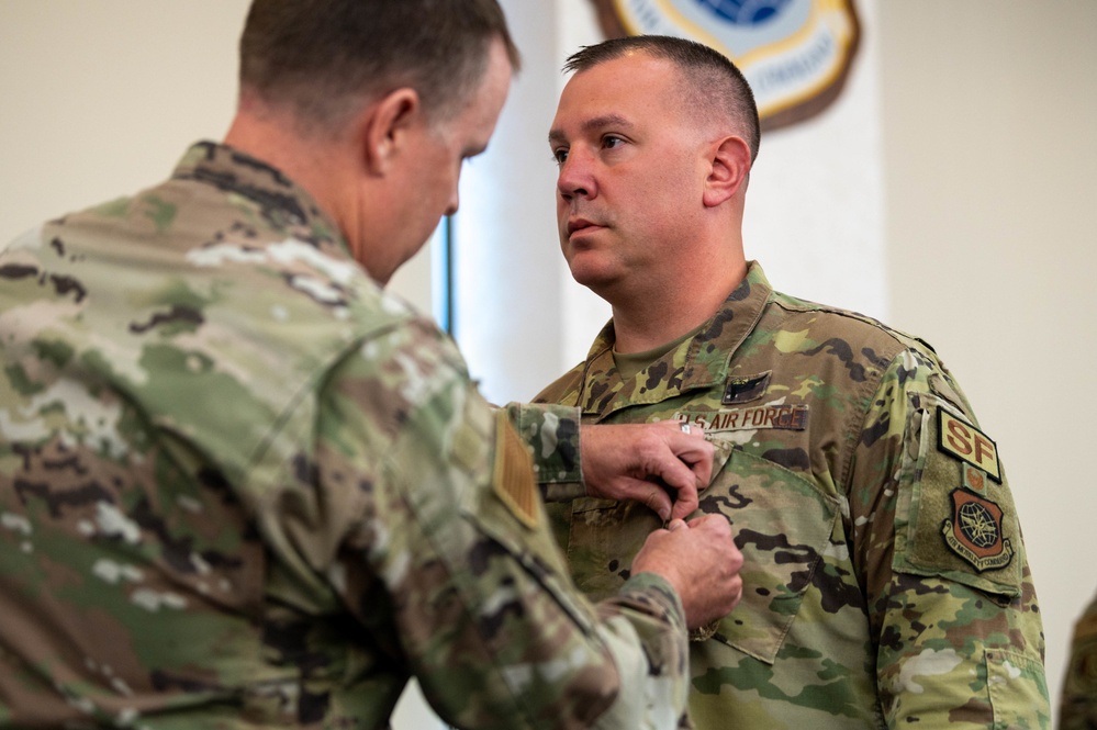 375th Security Forces Squadron Change of Command