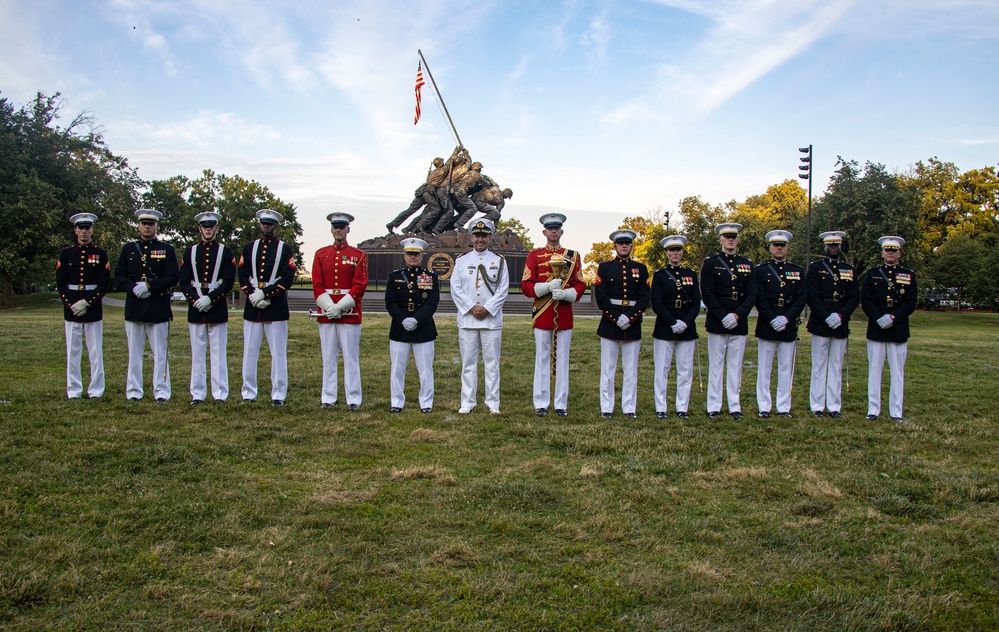 Barracks Marines performed in front of one of the summer’s largest crowds yet.