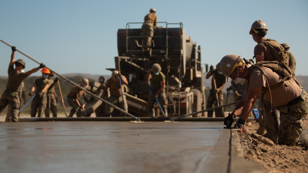 Marines, Sailors Expand Runway for Exercise Turning Point