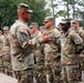 Spartan Brigade welcomes new Soldiers during division patching ceremony