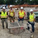 Soldiers shadow USACE engineers at LOUVAMC site