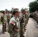 Spartan Brigade welcomes new Soldiers during division patching ceremony