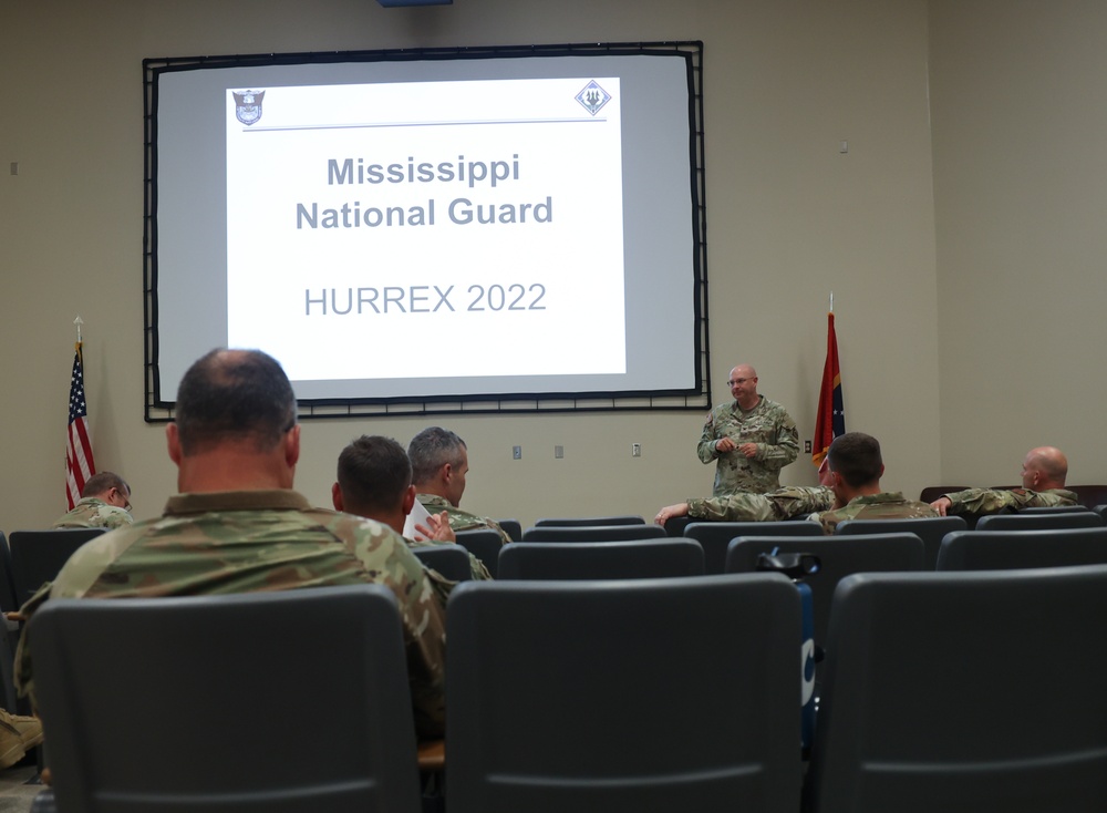 Mississippi National Guard Hurricane Exercise 2022