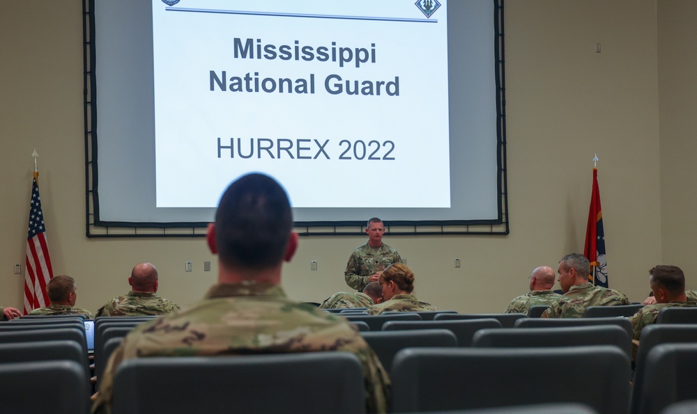Mississippi National Guard Hurricane Exercise 2022