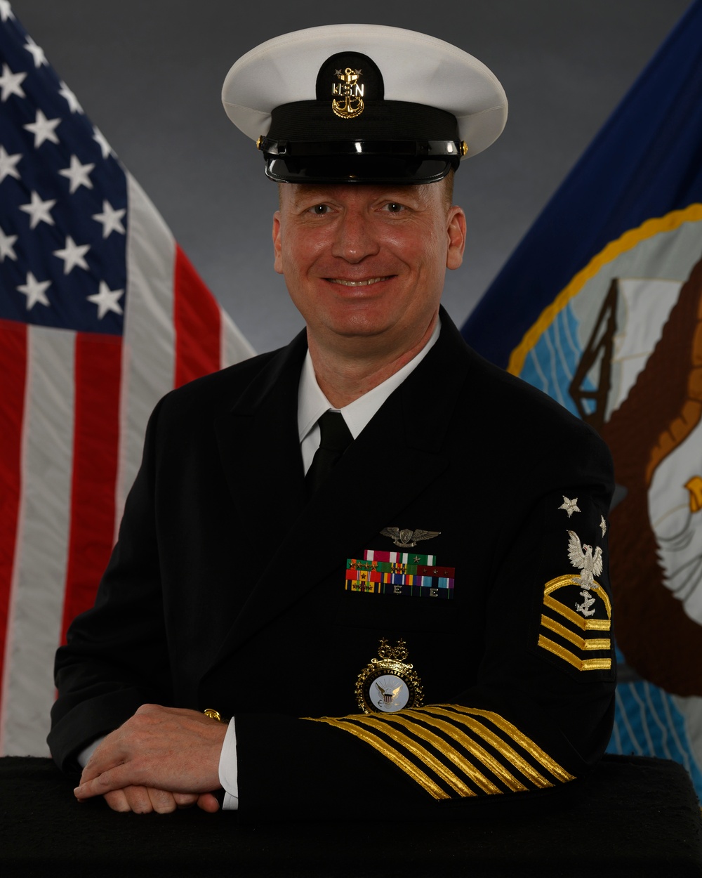 Master Chief Navy Counselor (AW) Gerald K. Allchin