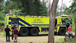 USAG Ansbach firetruck at Muna museum