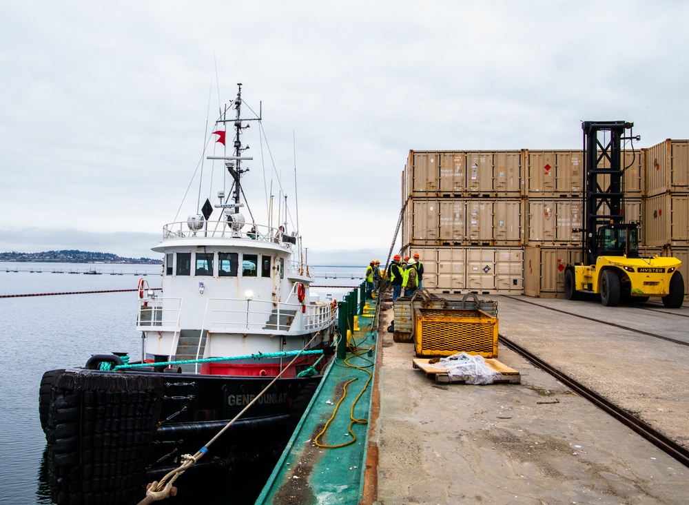 Naknek Trader Visits Naval Magazine Indian Island