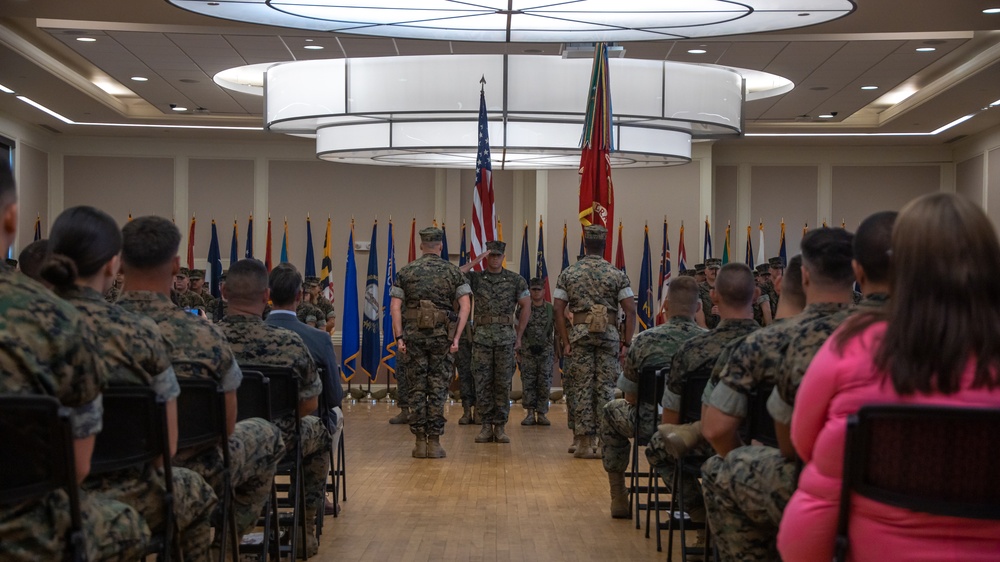 2nd Radio Battalion Change of Command