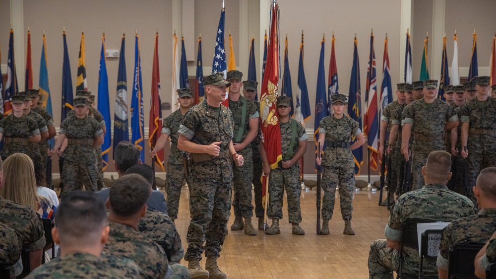 2nd Radio Battalion Change of Command