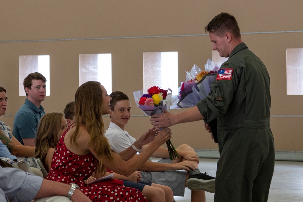 131st Fighter Squadron holds Change of Command ceremony