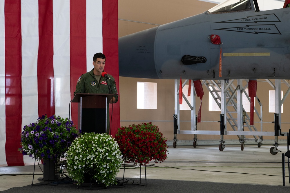 131st Fighter Squadron holds Change of Command ceremony