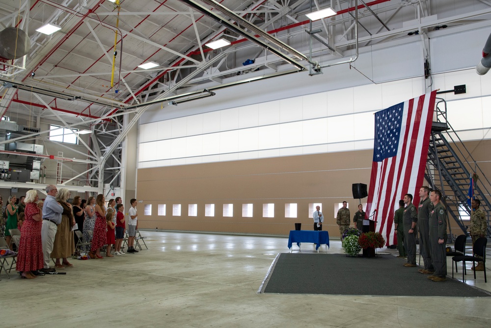 131st Fighter Squadron holds Change of Command ceremony