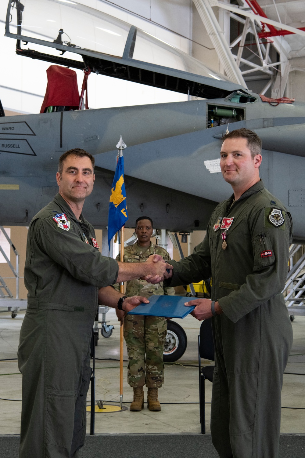 131st Fighter Squadron holds Change of Command ceremony