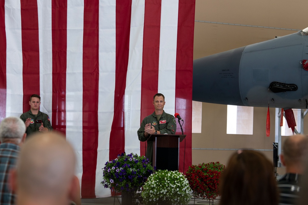 131st Fighter Squadron holds Change of Command ceremony