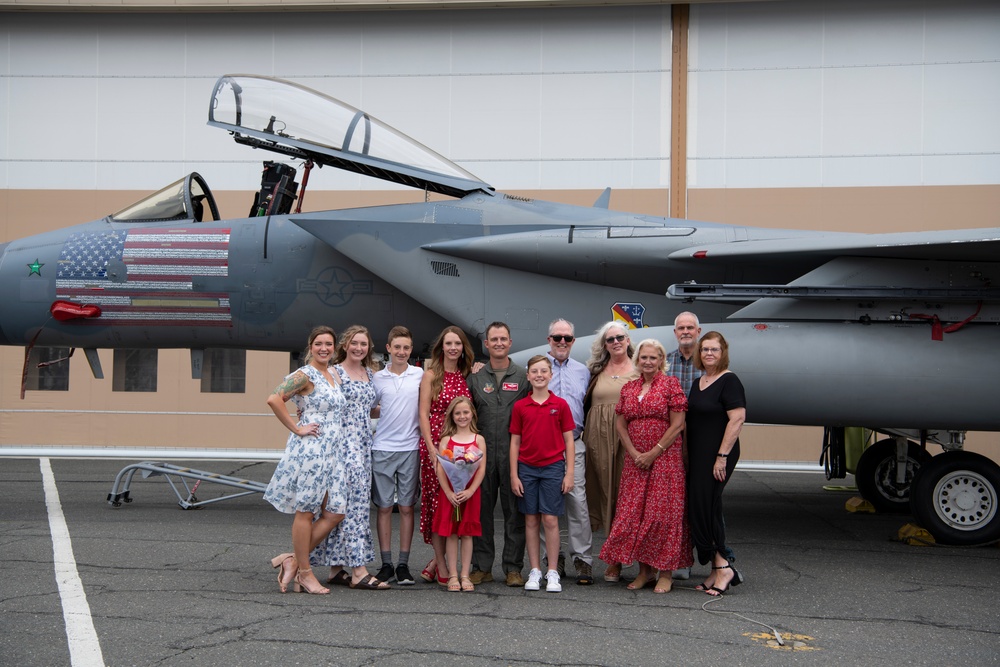 131st Fighter Squadron holds Change of Command ceremony