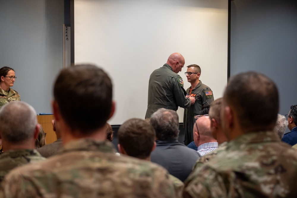 Lt. Col. Justin Childers receives Meritorious Service Medal April 2, 2022