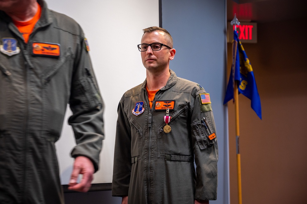 Lt. Col. Justin Childers receives Meritorious Service Medal April 2, 2022