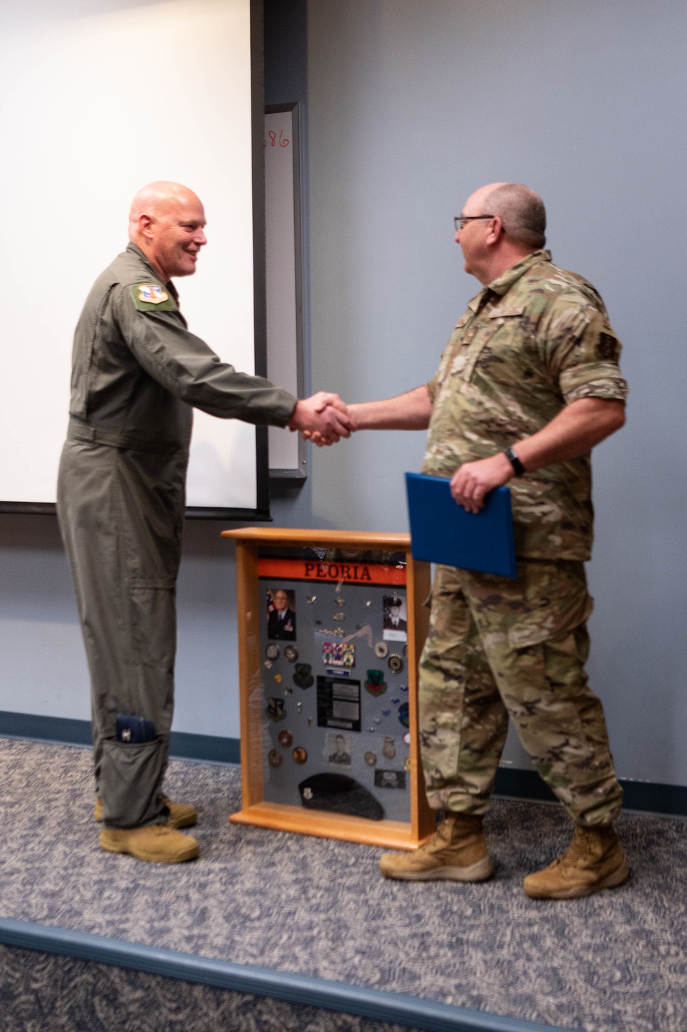 Col. Steven Thomas retires from 182nd Airlift Wing April 30, 2022