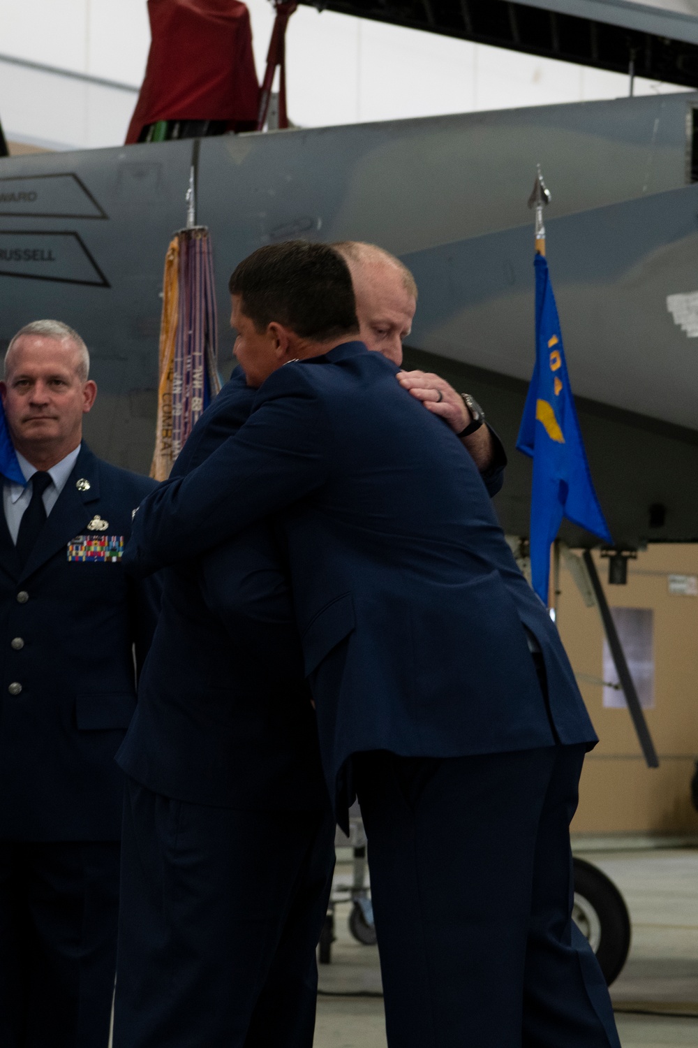 The 104FW holds Change of Command ceremonies