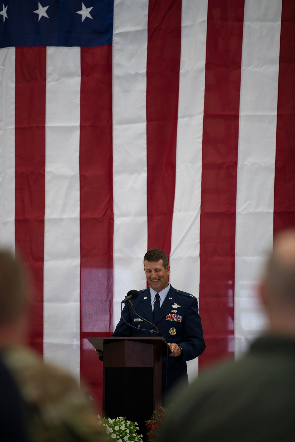 The 104FW holds Change of Command ceremonies