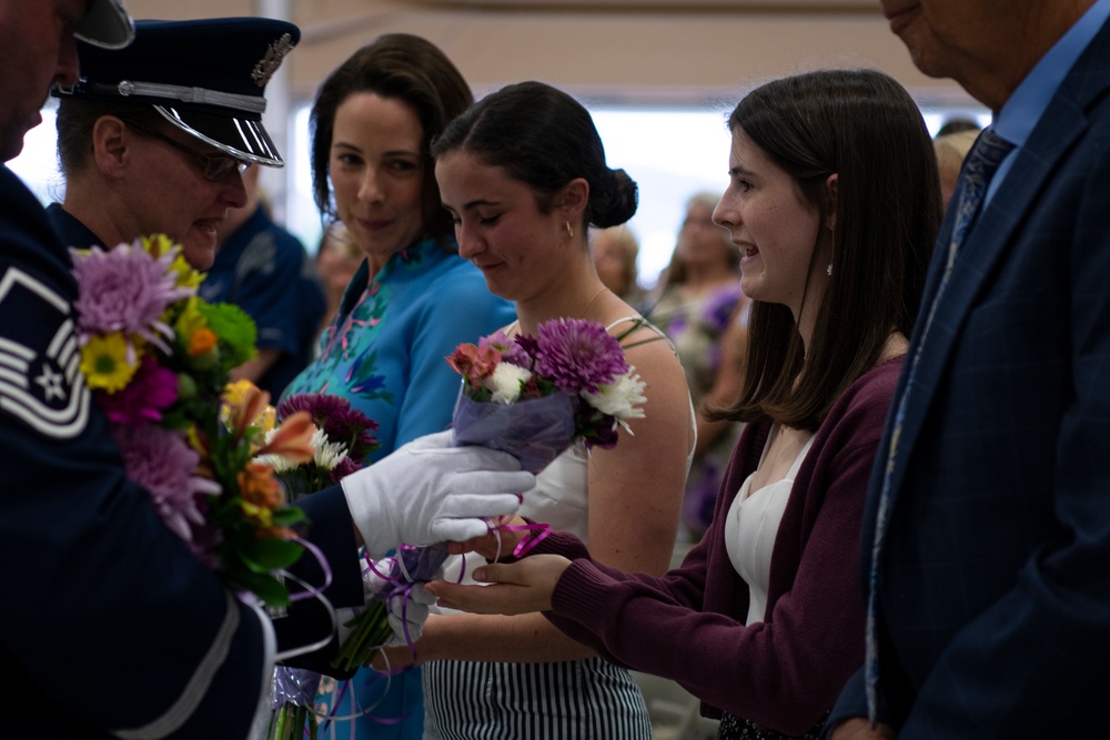 The 104FW holds Change of Command ceremonies