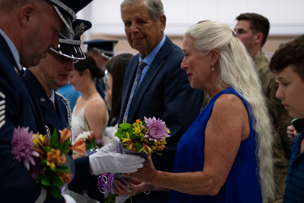 The 104FW holds Change of Command ceremonies