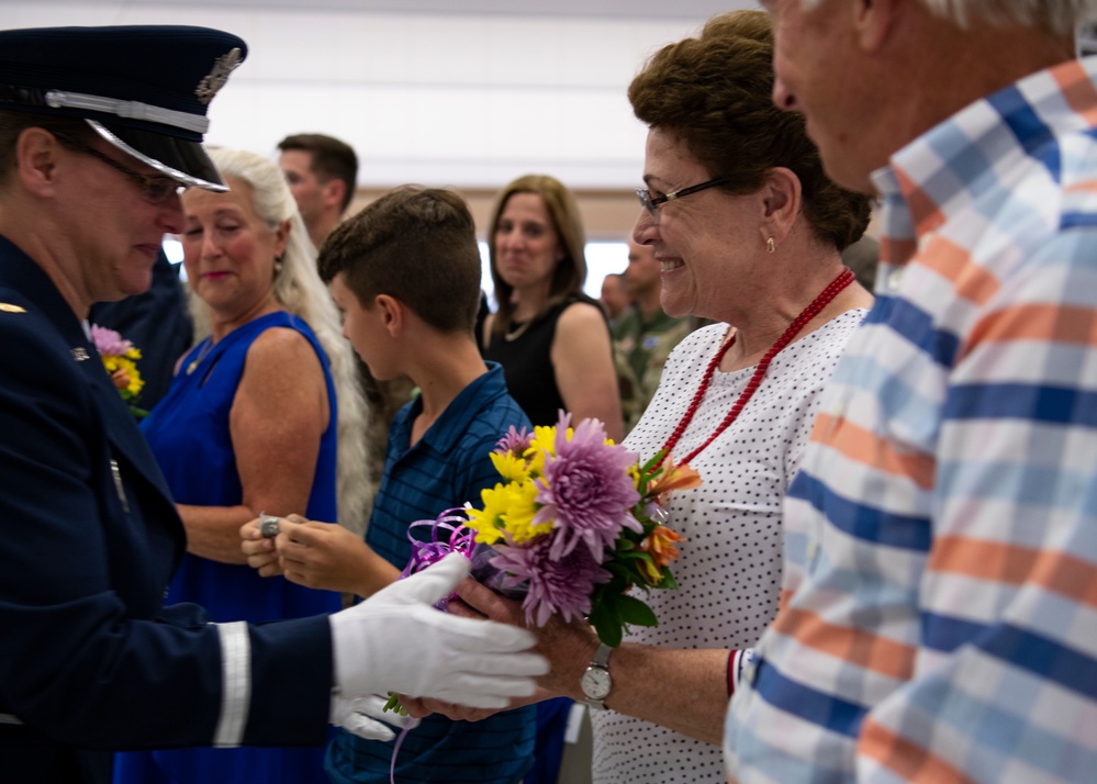 The 104FW holds Change of Command ceremonies