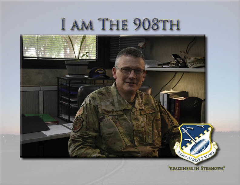 I am The 908th: Senior Master Sgt. James Harstad