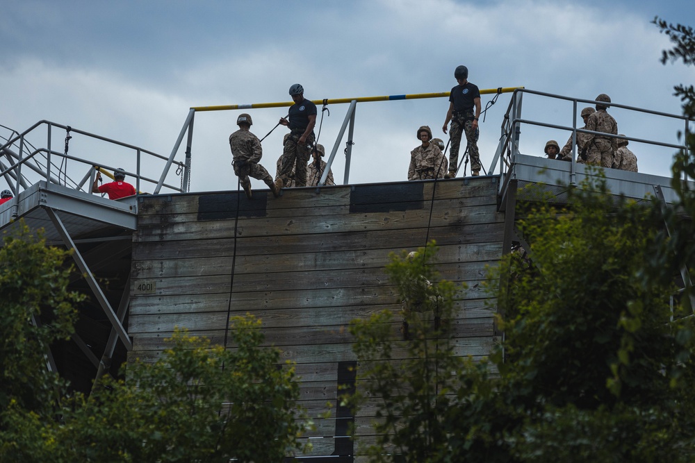 Delta Company Rappel Tower