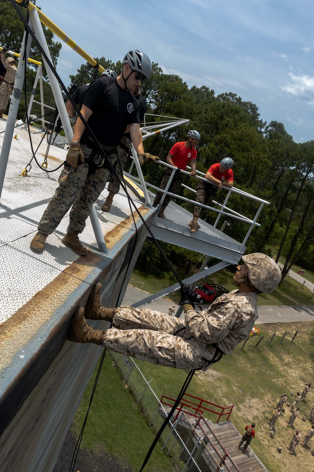 Delta Company Rappel Tower