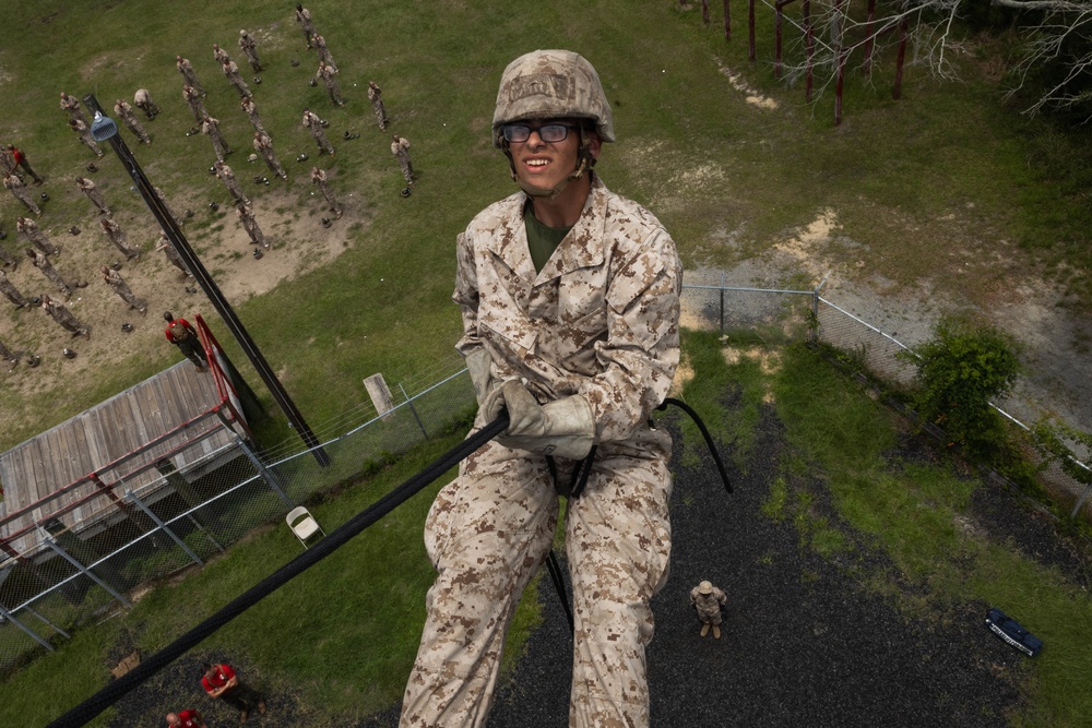 Delta Company Rappel Tower