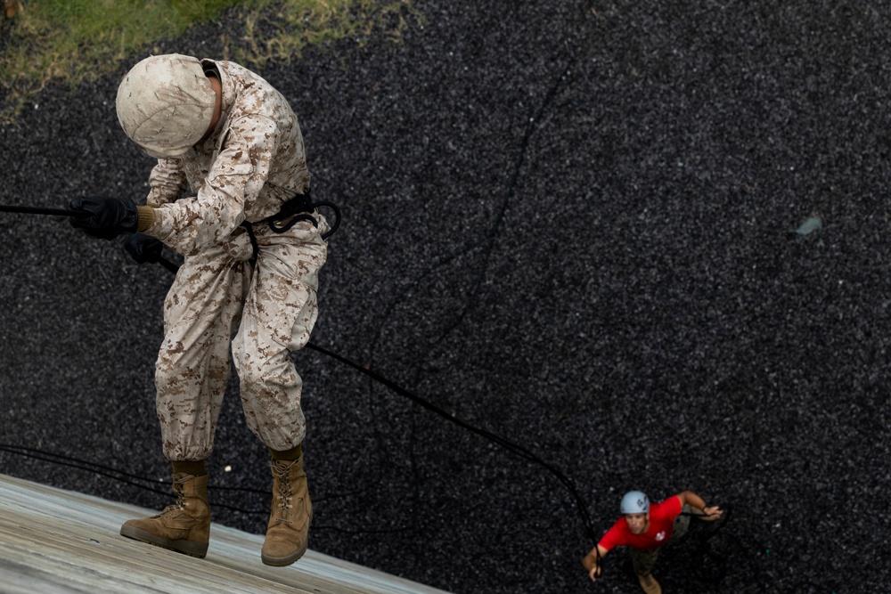Delta Company Rappel Tower