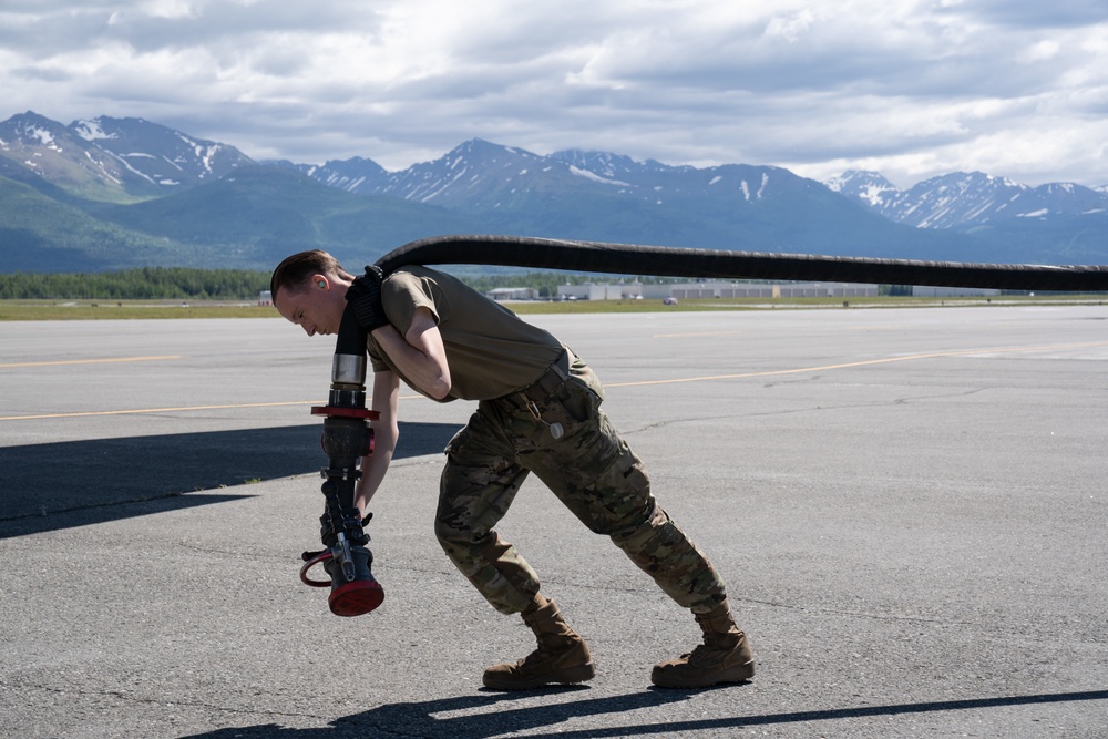 36th Airlift Squadron supports RED FLAG-Alaska 22-2, rain or shine