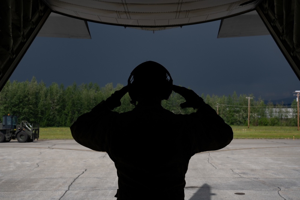 36th Airlift Squadron supports RED FLAG-Alaska 22-2, rain or shine