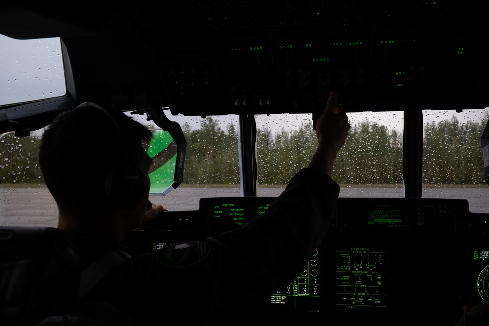 36th Airlift Squadron supports RED FLAG-Alaska 22-2, rain or shine