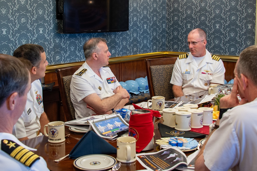 Chief of French Navy Visits USS Carl Vinson (CVN 70)