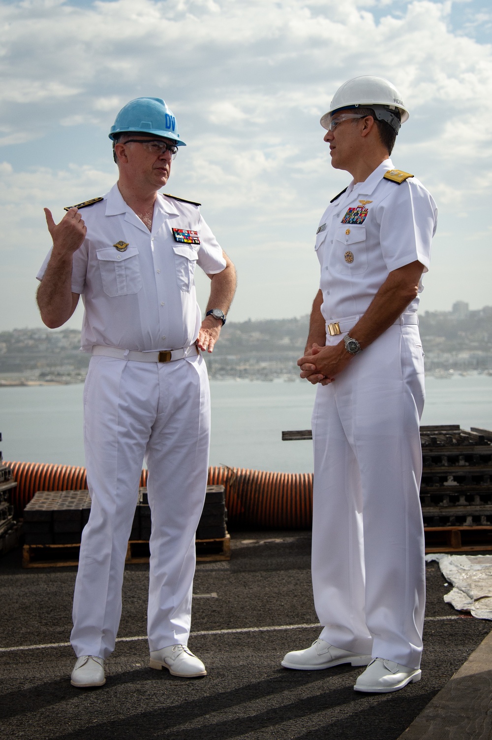 Chief of French Navy Visits USS Carl Vinson (CVN 70)