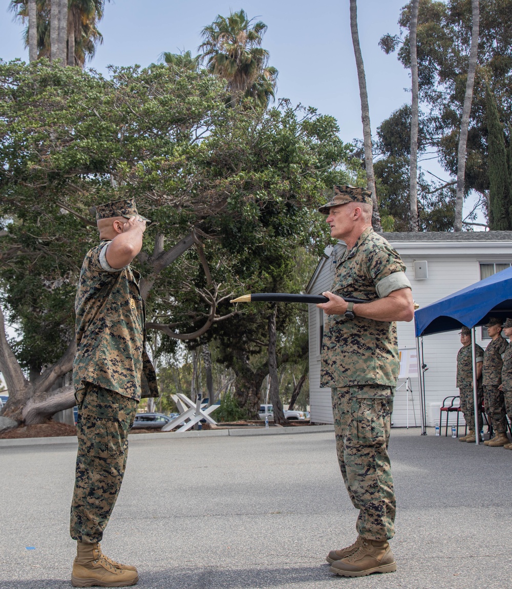 1st MARDIV Change of Charge