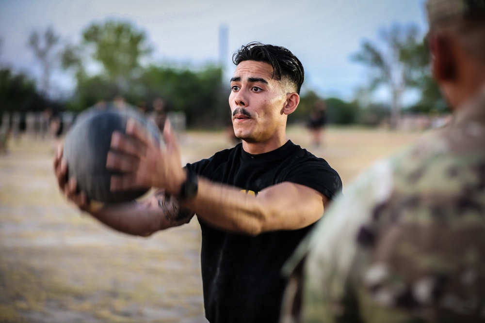 Soldiers compete in the III Armored Corps Best Squad Competition 2022