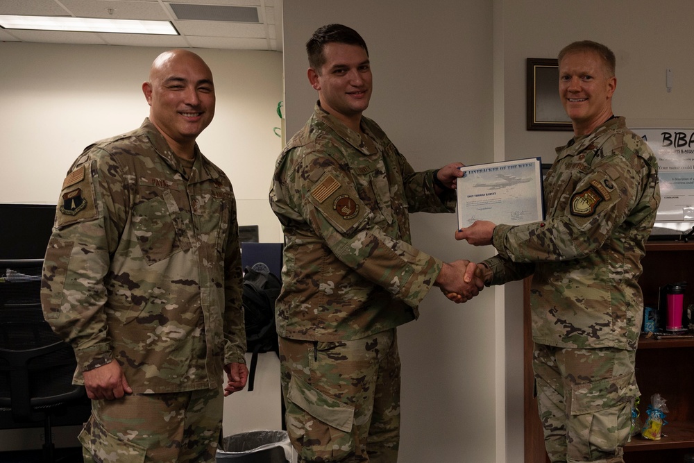 Linebacker of the Week: Tech Sgt. Thomas Harvey