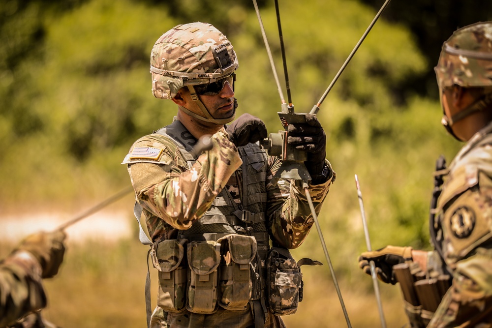 Soldiers compete in the III Armored Corps Best Squad Competition 2022