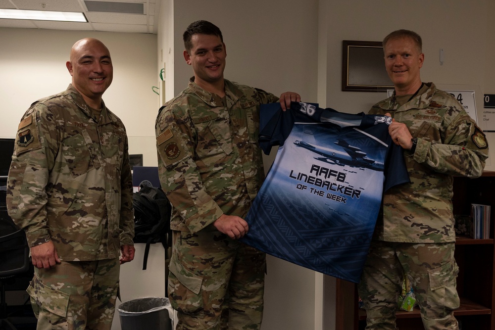 Linebacker of the Week: Tech Sgt. Thomas Harvey