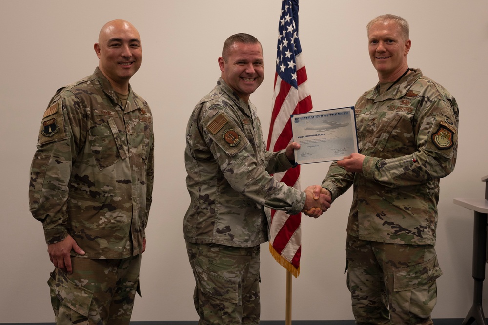 Linebacker of the Week: Master Sgt. Christopher Olson